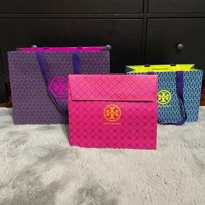 Tory Burch Bundle of 3 gift bags